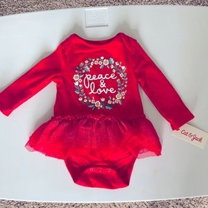 Baby girl Cat & Jack 3-6 months old outfit.